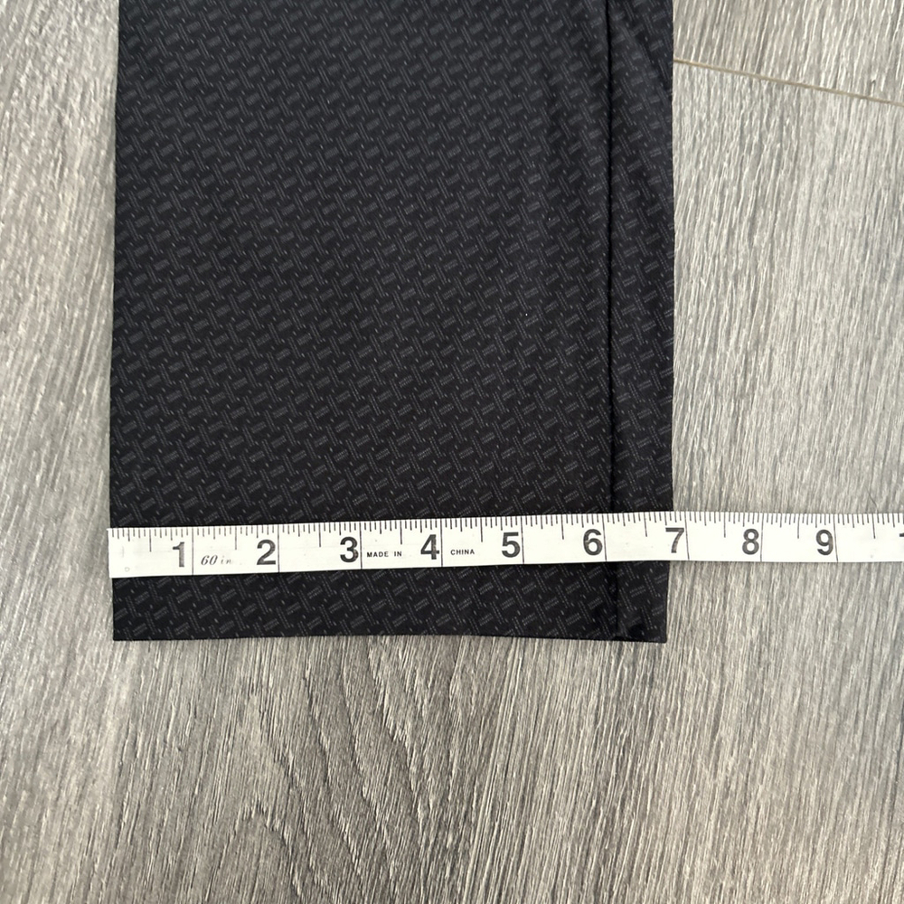 Hilary Radley Size 8 Black Yoga Feel Pull On Dress Pant Straight Leg - Picture 8 of 8